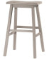 Moreno Non-Swivel Backless Bar Height Stool