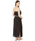 Фото #3 товара Bleu Rod Beattie 188850 Womens Fringe Dress Cover-Up Swimwear Black Size Large