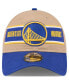 Фото #3 товара Men's Tan/Royal Golden State Warriors 2024 NBA Draft 9TWENTY Adjustable Hat