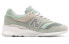 Кроссовки беговые New Balance NB 997S Бело-зеленые 38.5 - фото #3