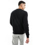 Фото #2 товара Polo Ralph Lauren Sport Capsule logo front sweatshirt in black