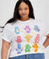 Фото #3 товара Футболка модная Plus Size Care Bears Grayson Threads, The Label