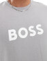 Фото #4 товара BOSS Swimwear t-shirt in silver