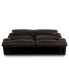 Фото #9 товара CLOSEOUT! Daventry 84" 2-Pc. Leather Sectional Sofa With 2 Power Recliners, Power Headrests And USB Power Outlet