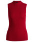 Women's Sleeveless Mock-Neck Top