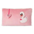 NICI Cushion Love Swan Rect. Approx. 43x25 cm Green