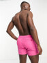 Hugo dominica swim shorts in bright pink