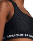 Фото #3 товара Спортивный топ Under Armour женский с принтом и крестообразной спинкой среднего уровня поддержки