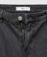 ფოტო #5 პროდუქტის Women's Mid-Rise Slouchy Cargo Jeans