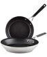 Фото #1 товара Stainless Steel 2 Piece Nonstick Induction Frying Pan Set