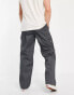 Dickies double knee work trousers in grey