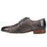 Фото #3 товара Lucchese Franca Buffalo Oxford Womens Grey Flats Casual BL7757