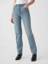 Фото #2 товара High Rise Rigid '90s Straight Jeans