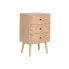 Nightstand Home ESPRIT Natural Paolownia wood MDF Wood 42 x 34 x 70 cm