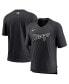 Фото #1 товара Men's Black Chicago White Sox Authentic Collection Pregame Raglan Performance V-Neck T-shirt