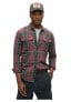 Фото #2 товара SUPERDRY Cotton Worker Check long sleeve shirt