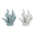 Фото #1 товара Декоративная фигура Home ESPRIT Синий Белый Коралл Средиземноморье 21,5 x 18 x 21,5 cm