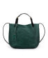 ფოტო #2 პროდუქტის Women's Genuine Leather Dip Dye Tote