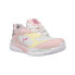 Фото #2 товара Puma RsFast Limits Shiny Lace Up Toddler Girls Pink, White Sneakers Casual Shoe