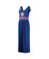 ფოტო #3 პროდუქტის Women's Royal Chicago Cubs Game Over Maxi Dress