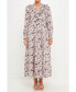 ფოტო #1 პროდუქტის Women's Wrap Style Maxi Dress