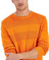 Фото #3 товара Men's Textured Cotton Sweater, Created for Macy's