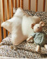 Children's muslin star cushion