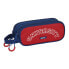 Double Carry-all Safta University Red Navy Blue (21 x 8 x 6 cm)