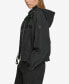 Фото #3 товара Women's Logo-Trim Hooded Zip-Front Jacket
