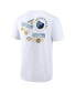 Фото #5 товара Men's White Memphis Grizzlies Street Collective T-shirt