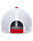 ფოტო #2 პროდუქტის Men's Scarlet/White Ohio State Buckeyes Legacy Rise Mascot Trucker Adjustable