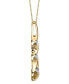 ფოტო #6 პროდუქტის Diamond (1/10 ct. t.w.) Three Stone Pendant in 14k Yellow Gold or Rose Gold