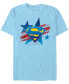DC Men's Superman Stars Logo Short Sleeve T-Shirt