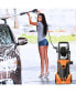 Фото #2 товара 3000PSI Max 2.4 GPM Electric Pressure Washer with 4 Nozzles, Foam Cannon & Spray Gun