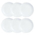 Фото #3 товара Тарелки набор Luminarc Diwali 6 шт Белое стекло 19 см