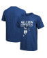 Фото #2 товара Men's Threads Quenton Nelson Royal Indianapolis Colts Tri-Blend Player T-shirt