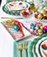 Фото #3 товара Сервировка стола, Набор из 4 тарелок Santa Rimmed Dinner Plate Coton Colors 4 шт.