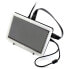 Фото #4 товара Case for Raspberry Pi LCD HDMI screen TFT 7" - black and white - Waveshare 11301