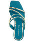 Фото #4 товара Women's Blanche Multi Chain Slip-On Dress Sandals