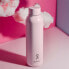 Фото #5 товара Бутылка для воды спортивная Quokka Thermo Solid Quartz 630мл розовая