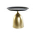 Side table DKD Home Decor Black Golden Metal 50 x 50 x 43,5 cm