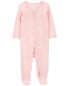 Фото #4 товара Пижама для сна и игр Carterʻs PurelySoft Baby Zip-Up