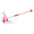 NICI Pink Mouse Push Along