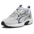 Фото #2 товара Puma Milenio Tech Lace Up Mens Grey Sneakers Casual Shoes 39232203