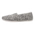 Фото #3 товара TOMS Alpargata Christmas Tree Slip On Womens Grey Flats Casual 10019277T