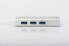 DIGITUS USB 3.0 3-Port Hub & Gigabit LAN Adapter