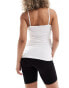 ONLY Maternity 2 pack singlet top in black and white