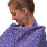 Urban Kanga Nursing Cover for Travelling Muslin Cotton Nursing Apron Breastfeeding Protection Oeko-Tex (Iris Geo)