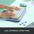 Фото #4 товара Logitech POP Keys Wireless Mechanical Keyboard With Emoji Keys - Mini - Bluetooth - Mechanical - QWERTY - Mint colour