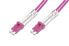 Фото #4 товара DIGITUS Fiber Optic Multimode Patchcord, OM4, LC / LC